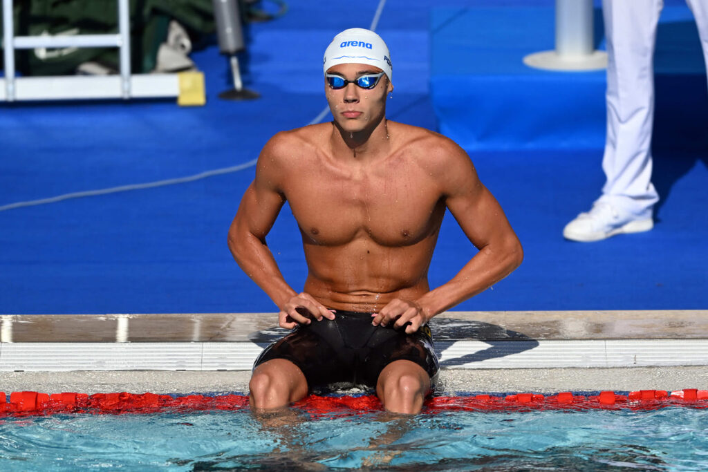World swimming champion David Popovici